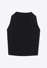 Logo Embroidered Tank Top