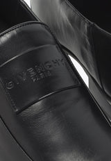 Embossed Logo Nappa Leather Loafers