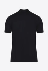 Logo Embroidered Polo T-shirt