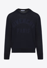 Logo Print Crewneck Sweater