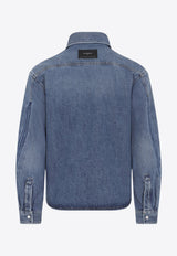 Bleached Denim Shirt