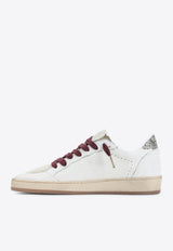 Ballstar Leather and Suede Sneakers