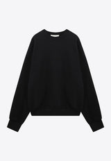 Logo-Embroidered Crewneck Sweatshirt