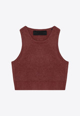 Fear Of God Essentials Sporty Honeycomb Tank Top Burgundy 192BT247226FW/P_FEARE-CR