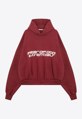 Logo-Printed Hooded Sweatshirt