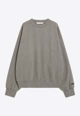 Fear Of God Essentials Classic Fleece Logo Sweatshirt Gray 192SP252043F_FEARE-HH