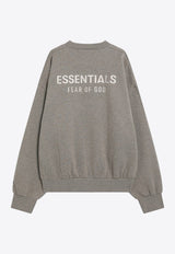 Fear Of God Essentials Classic Fleece Logo Sweatshirt Gray 192SP252043F_FEARE-HH