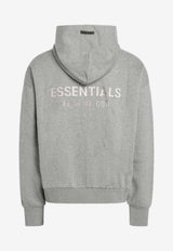 Fear Of God Essentials Logo Patch Zip-Up Sweatshirt Gray 192SP254785F/R_FEARE-CH