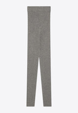 Fear Of God Essentials Logo Patch Ribbed Leggings Gray 192SP257493FW_FEARE-HH