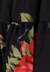 Floral Mini Skirt