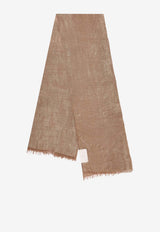 Linen Fringed Scarf