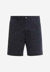 Logo-Embroidered Bermuda Shorts