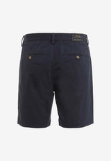 Logo-Embroidered Bermuda Shorts