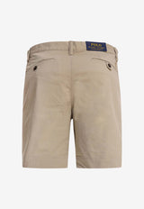 Logo-Embroidered Bermuda Shorts