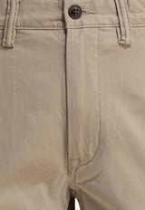 Logo-Embroidered Bermuda Shorts