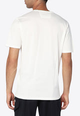C.P. Company Logo Patch Basic T-shirt White 19CMTS132A006374G/R_CPCOM-103