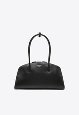 Prada Logo Leather Top Handle Bag Black 1BA440OOO2AIX/O_PRADA-F0002