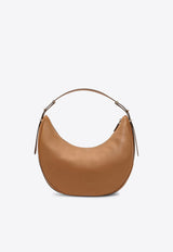 Prada Large Triangle Logo Leather Shoulder Bag Caramel 1BC212OVO2CYS/O_PRADA-F03BH