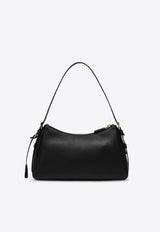 Prada Medium Aimée Leather Shoulder Bag Black 1BC229LVM2CYS/R_PRADA-F0002