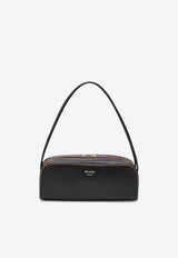 Prada Swing Calf Leather Shoulder Bag Black 1BC249OOOASK/Q_PRADA-F0S5V