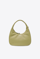 Prada Small Leather Hobo Bag Pistachio 1BC268OOO2HIK/R_PRADA-F0362