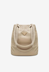 Prada Small Mariner Bucket Bag 1BE082OOO2HG8/S_PRADA-F0040