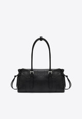 Prada Medium Bonnie Calf Leather Shoulder Bag Black 1BG628OOO2HF2/S_PRADA-F0002