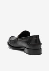 Prada Polished Leather Loafers Black 1D199O020V69/S_PRADA-F0Y71
