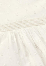 ba&sh Pintor Draped Blouse Ecru 1E25PINT_ECRU