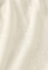 ba&sh Plume Layered Midi Dress Ecru 1E25PLUM_ECRU