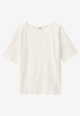 ba&sh Vina Crewneck T-shirt White 1E26VINA_WHITE