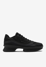 Prada Nylon and Mesh Low-Top Sneakers Black 1E937N050YZU/Q_PRADA-F0002