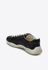 Prada Leather Low-Top Sneakers Black 1E942N025038/Q_PRADA-F0632