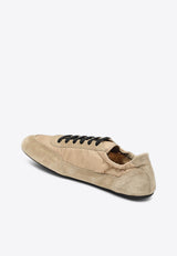 Prada Collapse Suede and Re-Nylon Sneakers Camel 1E959N005D7C/R_PRADA-F0040