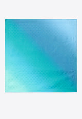 Prada Printed Gradient Twill Scarf Turquoise 1FF0012C8S/Q_PRADA-F0136