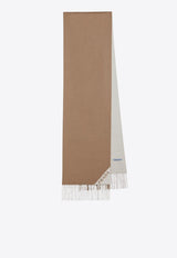 Prada Double Cashmere Scarf Camel 1FS0552COO/R_PRADA-F045Y