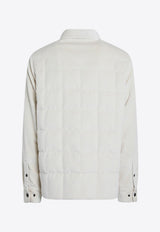 Moncler Grenoble Gelt Padded Overshirt White 1G0001054AL0/R_MONGR-060