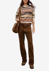 ba&sh Clodie Wool Knit Sweater Multicolor 1H25CLOD_MULTI COLO