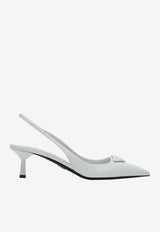 50 Leather Slingback Pumps