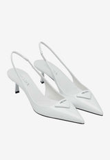 50 Leather Slingback Pumps