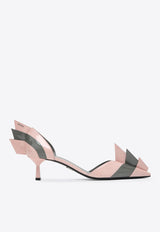 Prada 55 Patent Leather D'Orsay Pumps Pink 1I971NB05505G/Q_PRADA-F04HZ