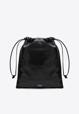Prada Wish Nappa Leather Pouch Bag Black 1NK0632DX8/S_PRADA-F0002
