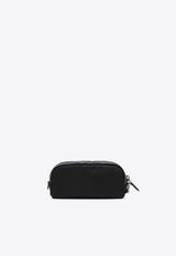 Prada Triangle Logo Nylon Pouch Bag Black 1NS175R067/R_PRADA-F0002
