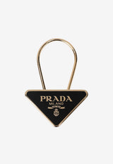 Prada Logo-Plaque Keyring 1PS06366A/S_PRADA-F019F