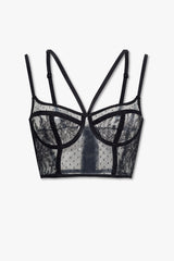 Lace Bustier Bra