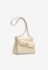 Hermès Mini Kelly 20 En Desordre in Craie Epsom Leather with Gold Hardware