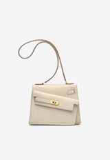 Hermès Mini Kelly 20 En Desordre in Craie Epsom Leather with Gold Hardware