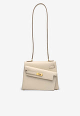 Hermès Mini Kelly 20 En Desordre in Craie Epsom Leather with Gold Hardware