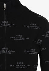 كارديغان بسحّاب وشعار الماركة بالكامل