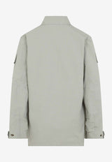 قميص عملي طويل الأكمام